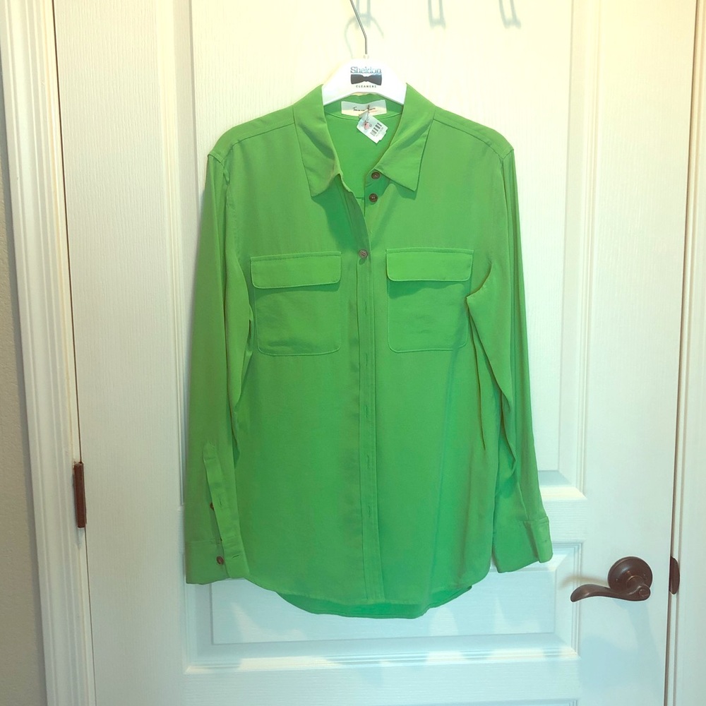 Vince Camuto 100% Silk top